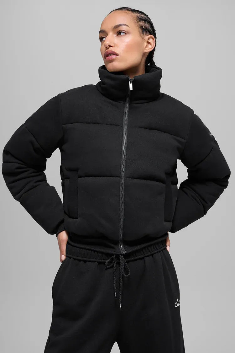 Jaqueta Puffer Moletom