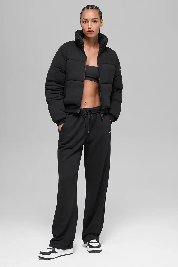 Jaqueta Puffer Moletom