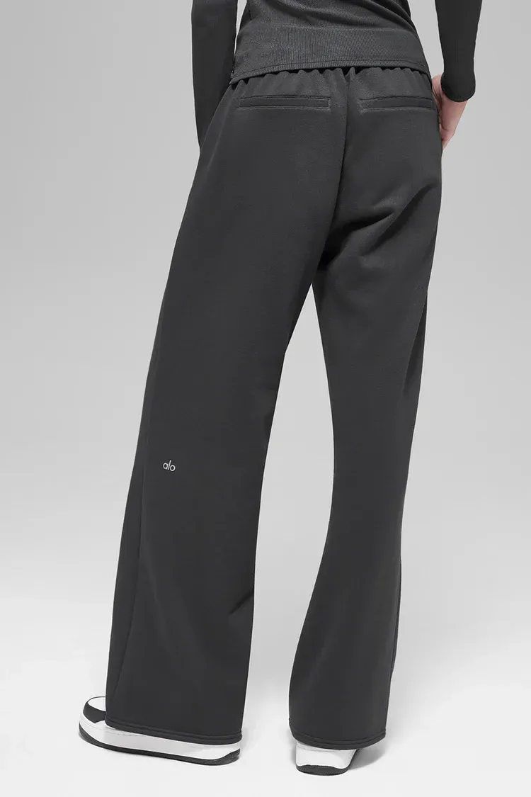 Calça De Moletom High-waist