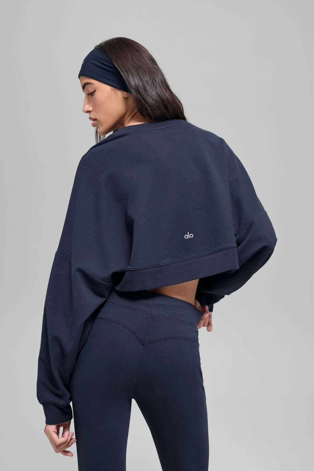 Moletom Cropped Sway Crew Neck