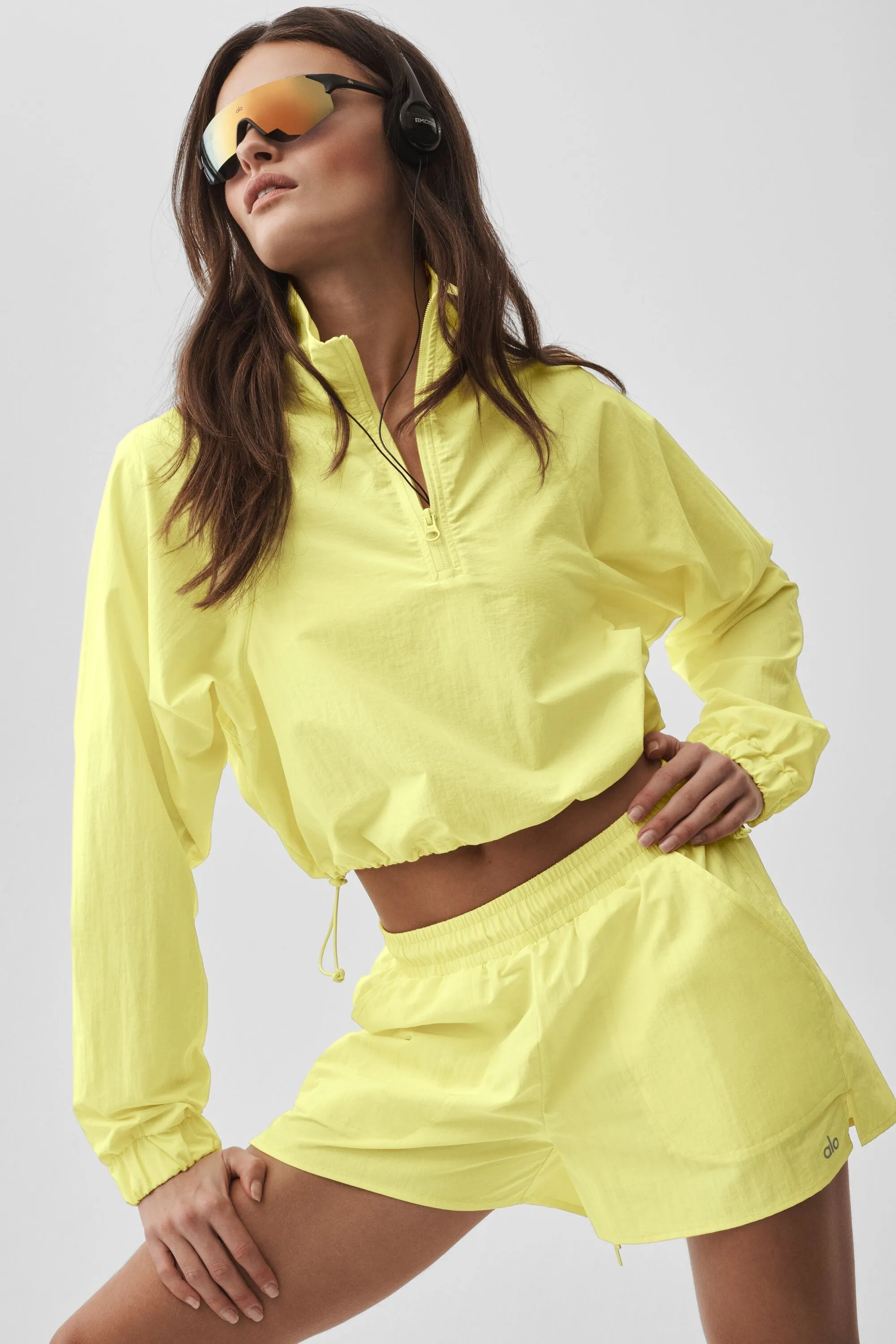 Casaco Cropped 1/4 Zip Alumni