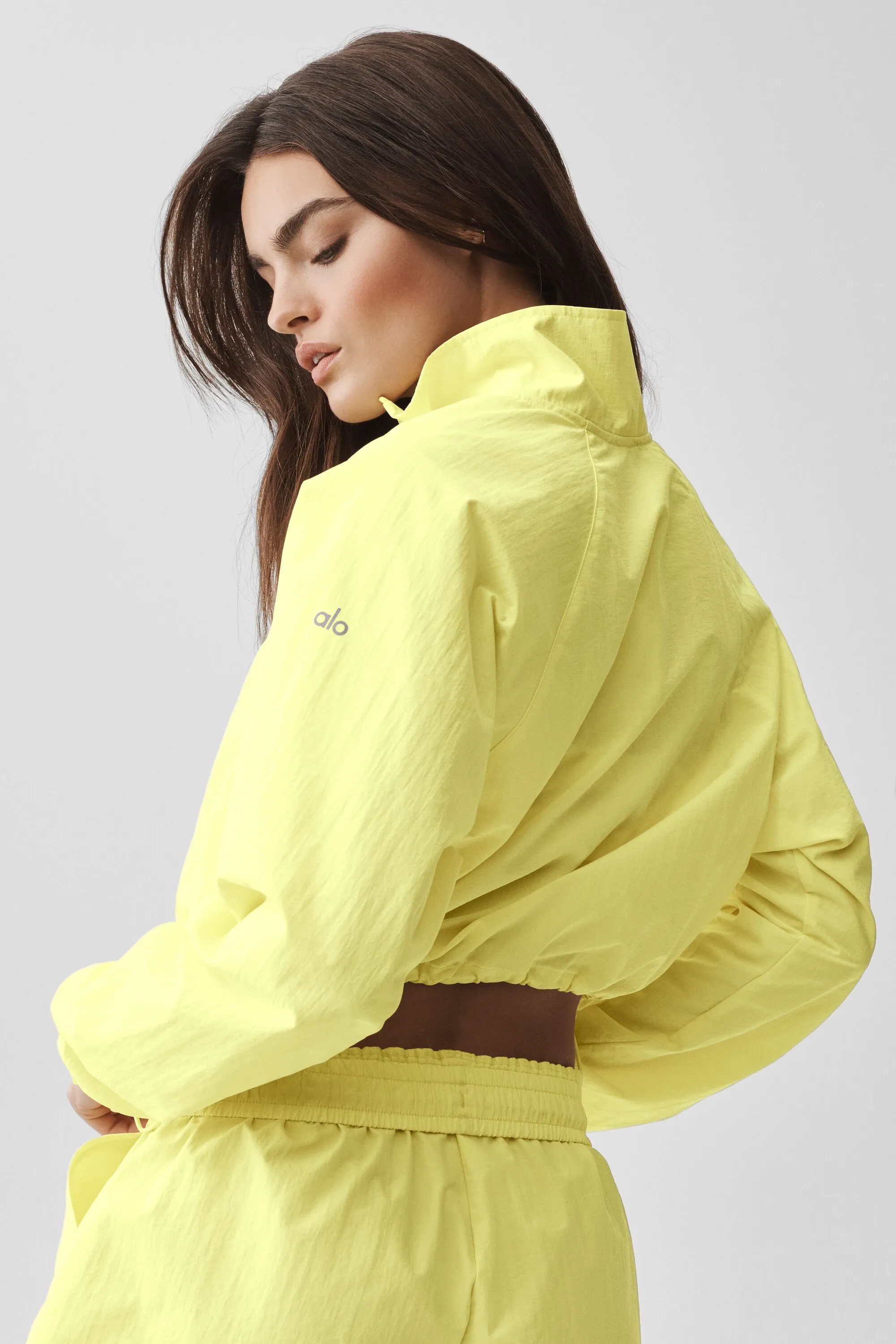 Casaco Cropped 1/4 Zip Alumni