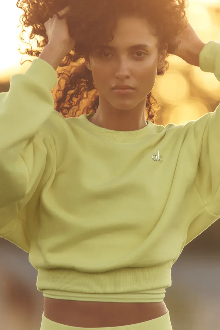 Moletom Cropped Accolade Crewneck