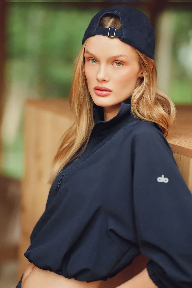 Casaco Cropped 1/4 Zip Alumni