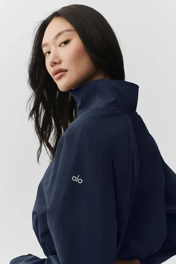 Casaco Cropped 1/4 Zip Alumni