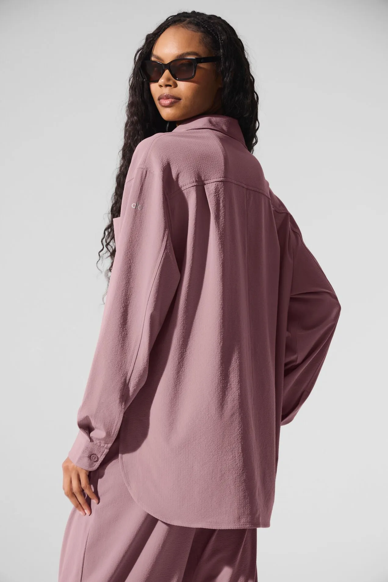 Camisa Dreamscape Com Botões Manga Longa