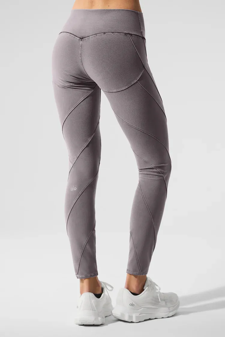 Legging Washed Alosoft High-Waist Sunray
