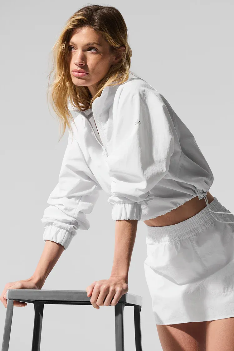 Casaco Cropped 1/4 Zip Alumni