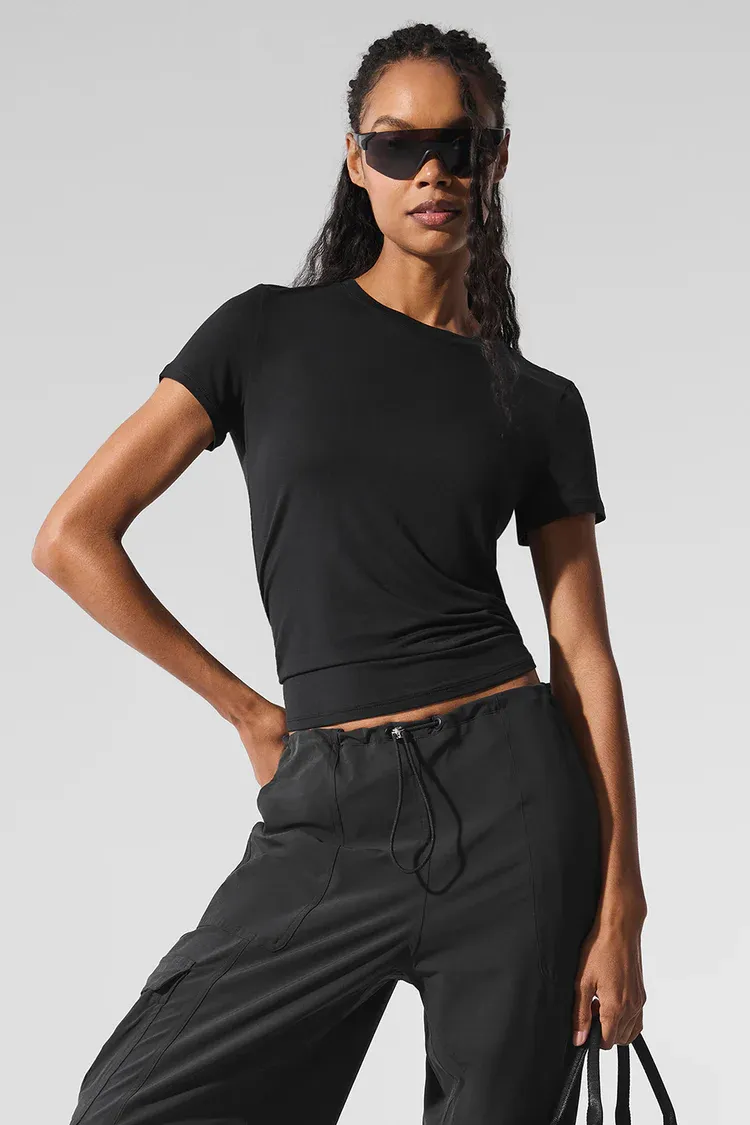 Blusa All Day Manga Curta