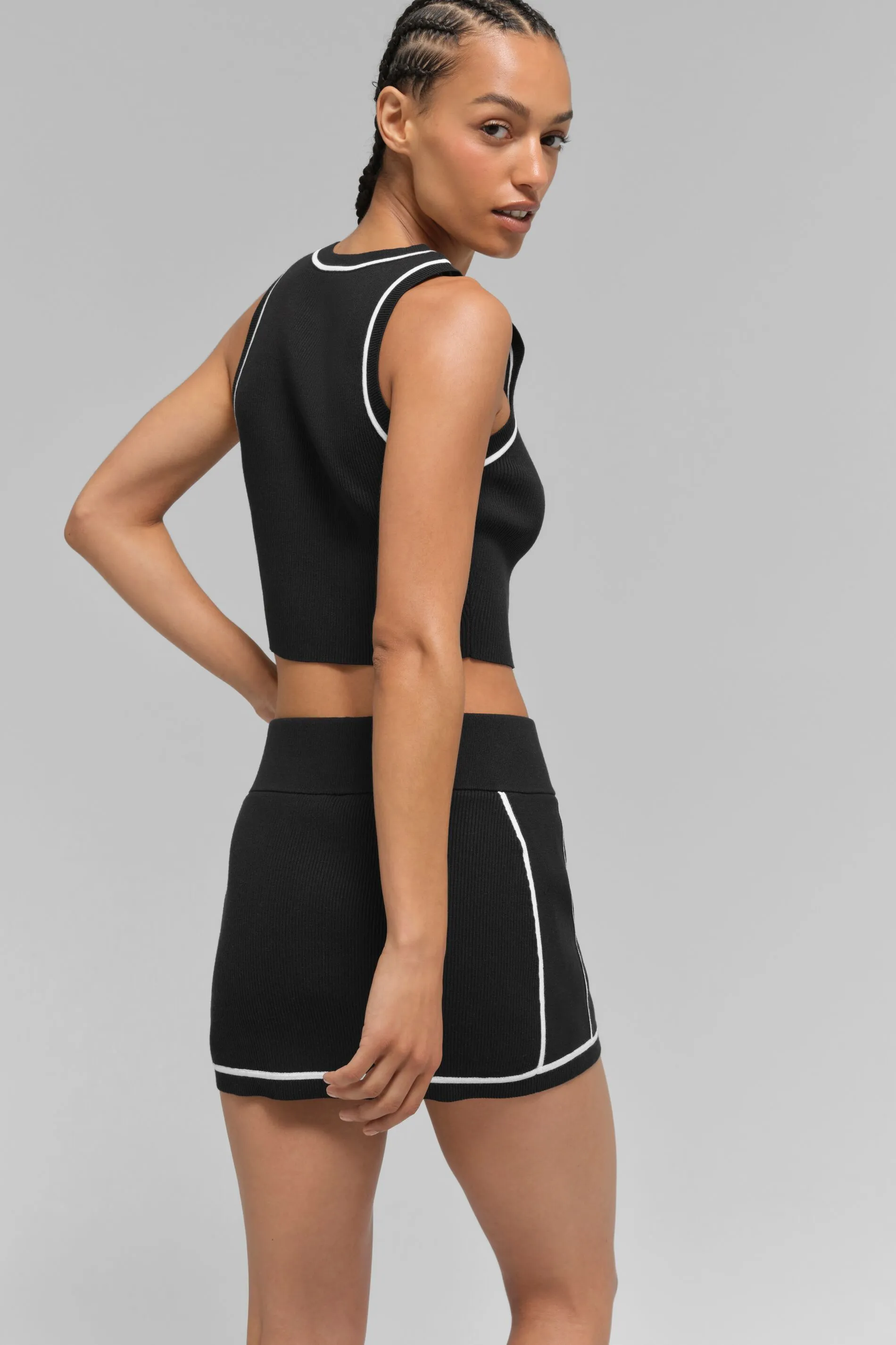 Saia Ribbed Sweater Knit Highline