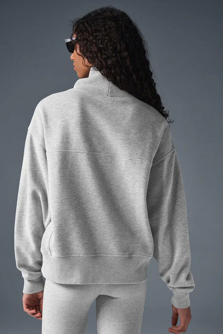 Moletom Hazy Mock Neck