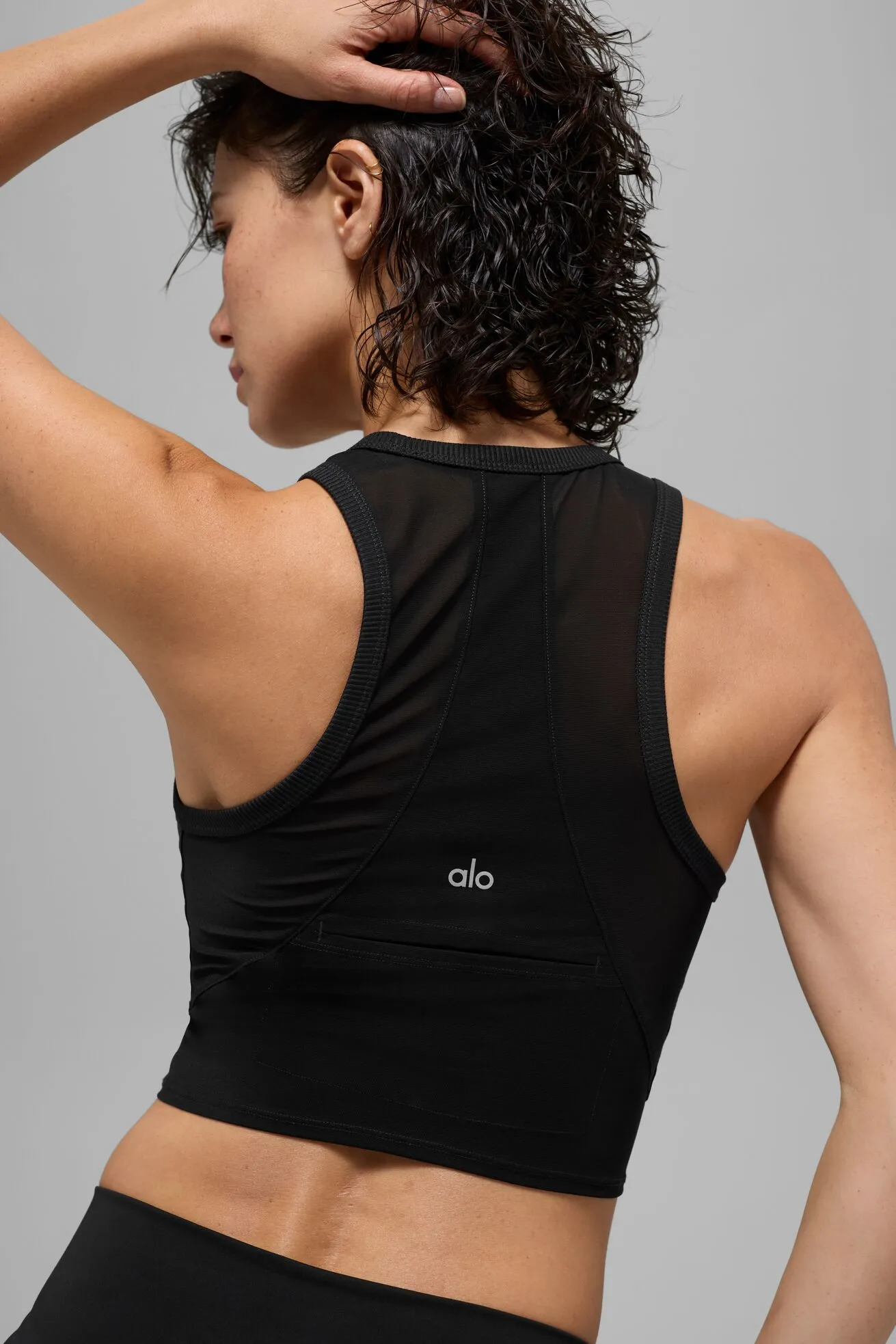 Blusa Mesh Front Runner