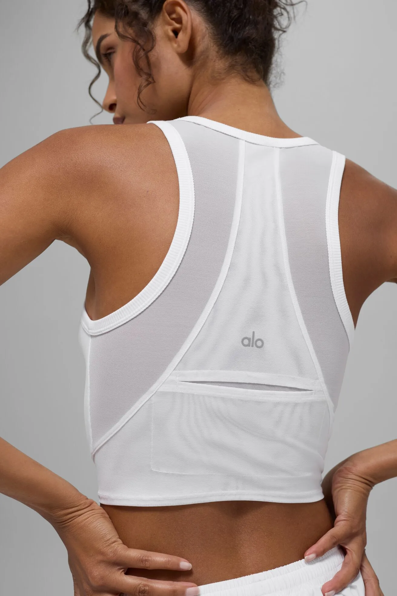 Blusa Mesh Front Runner