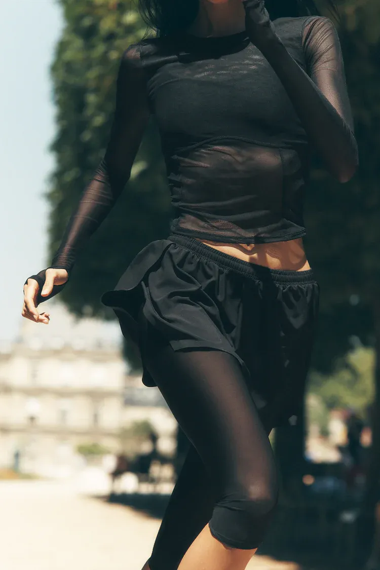 Shorts Mesh Front Runner 2 Em 1
